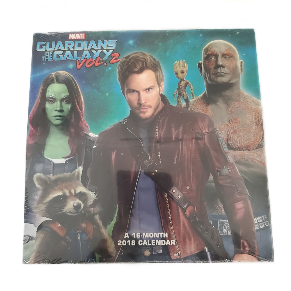 Marvel Guardians Of The Galaxy Vol. 2 Mini Posters 2018 Calendar Loot Crate New